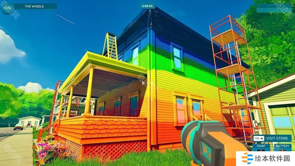 模拟新作《喷漆模拟（Spray Paint Simulator）》2月13日释出新试玩版 将旧物漆上崭新的颜色！